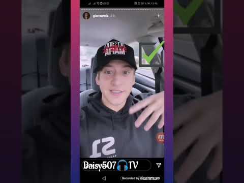 Gian Varela agradece a Sech, el Chombo y Mr. Fox por el apoyo.