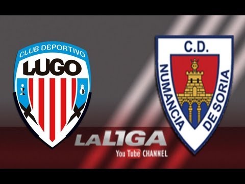 Todos las ocasiones del CD Lugo (0-0) CD Numancia - HD