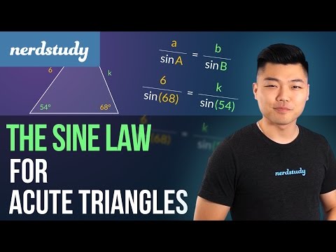 The Sine Law for Acute Triangles - Nerdstudy