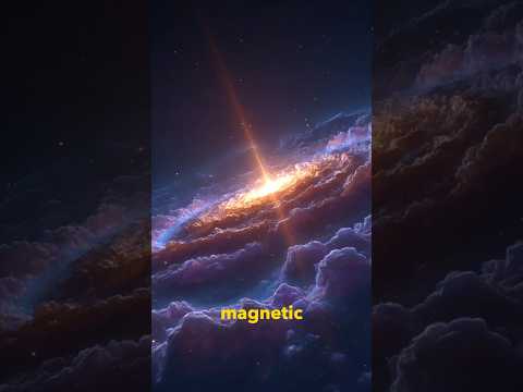 NASA Just Mapped the Magnetic Fields of a Spinning Cosmic Lighthouse #shorts #spaceverse