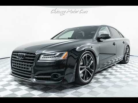 2017 Audi S8 4.0T quattro Sedan Black Optic Pkg! Driver Assist. for sale.