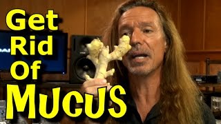 Mucus Relief For Singers! Incredible Free Tips And Remedies For Singing Wellness! Ken Tamplin Vocal