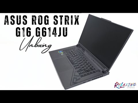 Asus ROG Strix G16 G614JU Unboxing | i7 13650HX/16GB/512GB/6GB RTX4050/165Hz