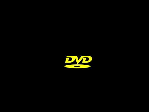 DVD screen saver. bouncing DVD logo 1hour 4K 60fps