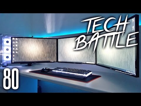 Tech Battle Episode 80 - Ultimative Monitor Setups! Unglaublich!