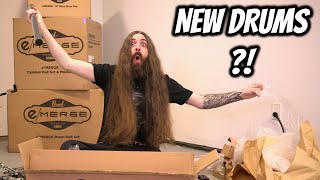 Video thumbnail for Pearl e/MERGE Electronic Kit Unboxing/Setup by 66Samus