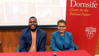 Being a Mayor in the 21st Century: A Conversation with Mayor Karen Bass and Michael Tubbs