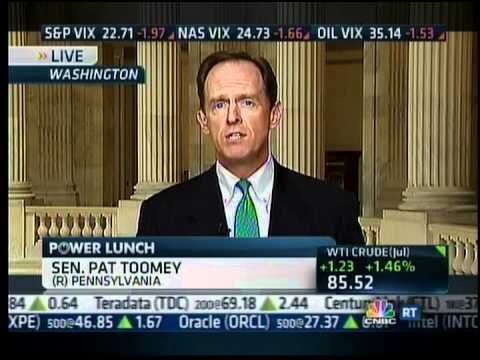 Sen. Toomey on CNBC'S Power Lunch