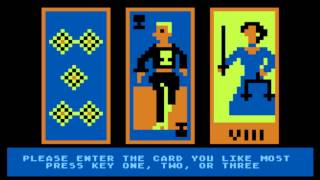 Tarot Card for the Atari 8-bit family
