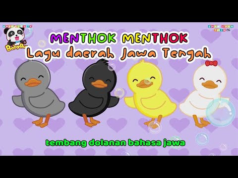 Mentok mentok tak kandani | Tembang Dolanan ♫ Lagu Bahasa Jawa Kelas 1 ❤️