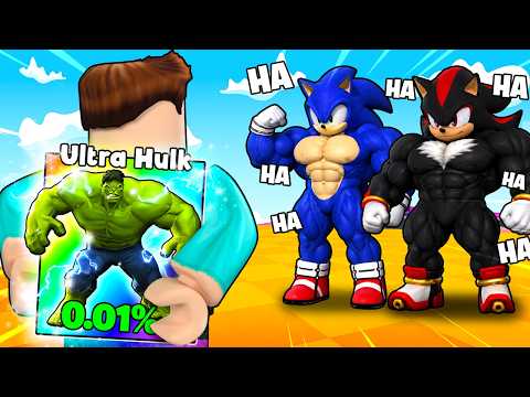 I PRETENDED TO BE A NOOB THEN USED OP HULK POWERS IN ROBLOX !!