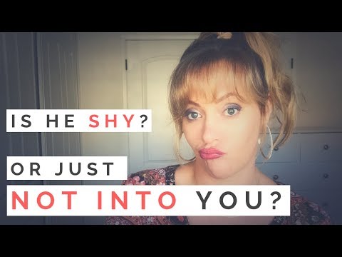 MIXED SIGNALS? How To Tell If A Guy Is Shy...Or Just Not Into You! | Shallon Lester Video