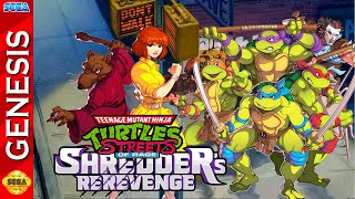 Teenage Mutant Ninja Turtles: Shredder's Re-Revenge - Hack of Streets of Rage 2 [Sega Genesis]