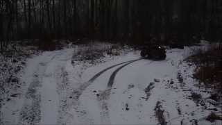 preview picture of video 'Spearhead Trails in the Snow'