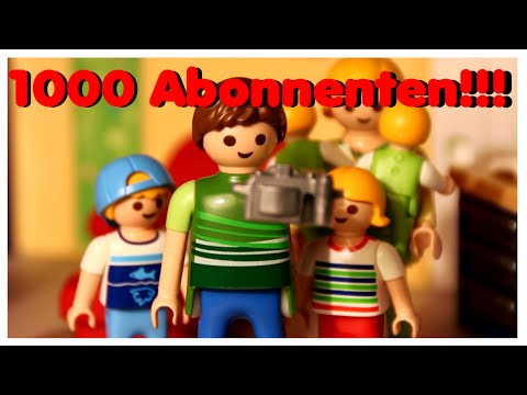 Playmobil Film | 1000 Abonnenten! | Deutsch | Family Hobbs