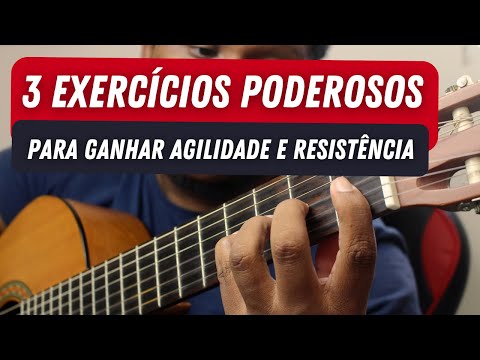 3 exercícios poderosos para ganhar mais agilidade e resistência no violão (vídeo aula) | Paulo Sousa