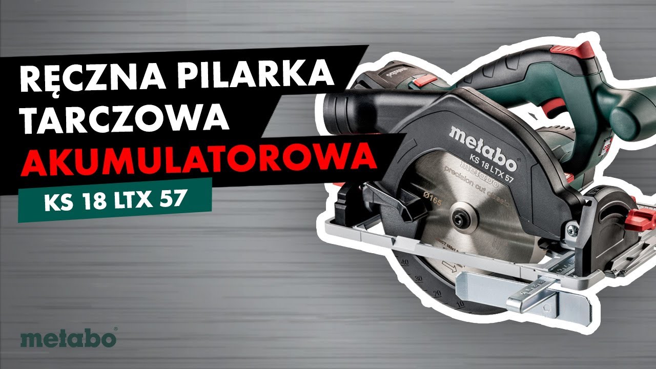 Metabo Akumulatorowa Pilarka Tarczowa KS 18 LTX 57