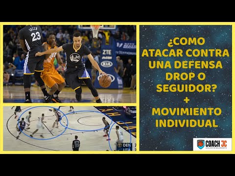 ¿Cómo atacar CONTRA una defensa DROP o SEGUIDOR en un P&R? (c/ movimiento individual incluido) 👌