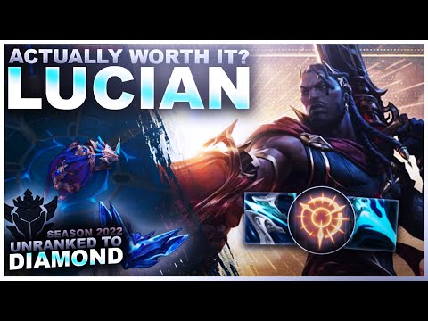 IS PICKING LUCIAN ACTUALLY WORTH IT? - Unranked to Diamond | League of Legends