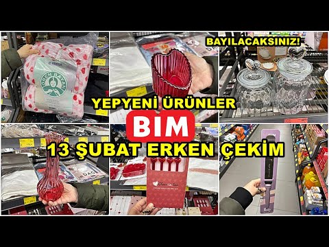 BİME GELDİ HEMEN ALDIK💃BİM 13 ŞUBAT 2026 CUMA💃/GERÇEK İLK VE TEK ERKEN ÇEKİM❗️/YEPYENİ ÜRÜNLER/