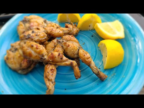 Grilled Frog Legs #shorts