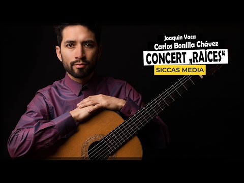 Joaquín Vaca plays Concert RAÍCES for Guitar and Orchestra by Carlos Bonilla Chávez | Siccas Media