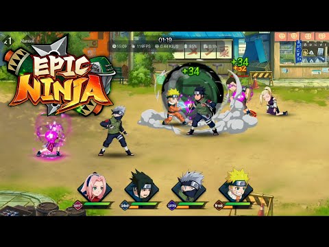 Epic Ninja - God - Gameplay (Android)