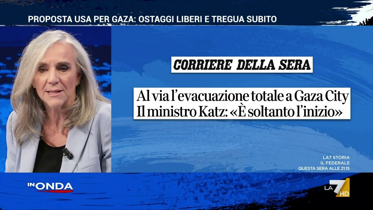 Botteri: “A Gaza non esiste nessuna città umanitaria, solo rovine e morti”
