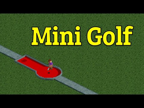 RCT2 Ride Overview - Mini Golf