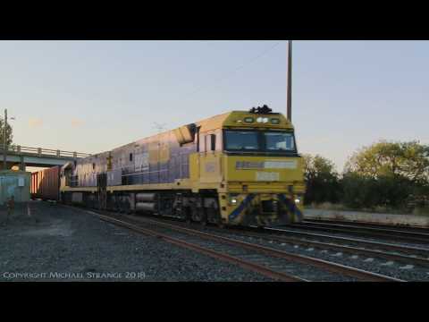 PM5 With NR Class Locomotives & Containers - PoathTV Australian Trains & Railways