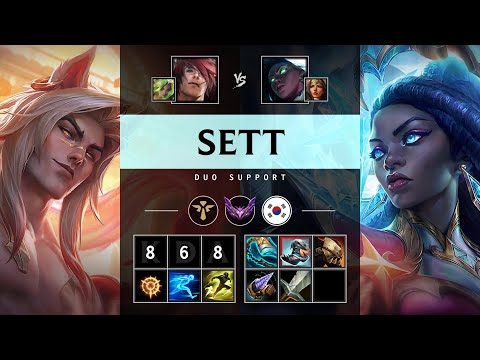 Sett Support vs Senna - KR Master Patch 25.13