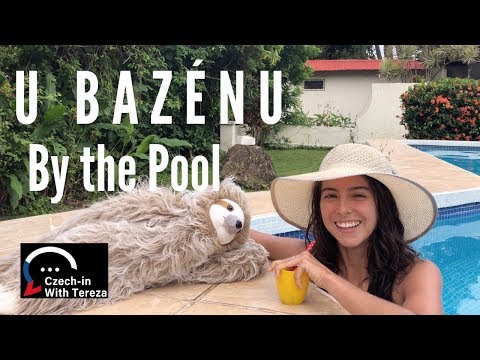 Intermediate Czech - "Lekce 2: u bazénu // Lesson 2: by the pool" using my TLE method