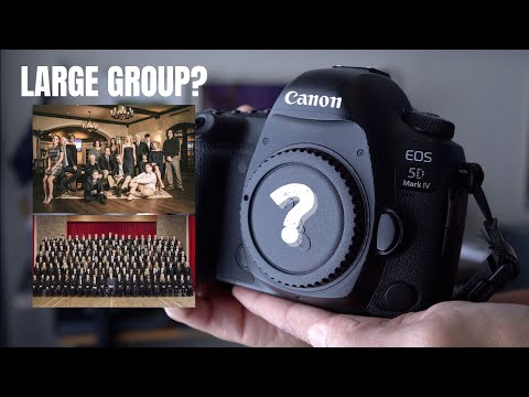 Best LENS focal length for large group portraits!