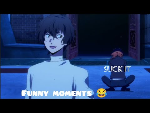 Dazai and Chuuya funny moments 😂|Season 5 English dub - Bungou Stray Dogs