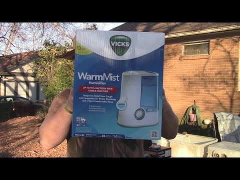 Vicks Warm Mist Humidifier Review