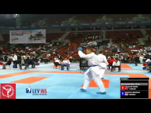 Cevahir Emre vs Misovic Bogdan _ Balkan Karate Championships 2014
