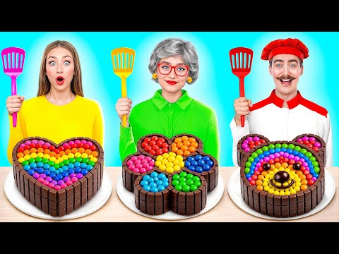 Me vs Grandma Cooking Challenge | Tasty Food Tricks by Multi DO Challenge