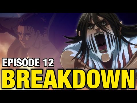 EREN'S WARHAMMER TITAN!! | Attack on Titan Season 4 Episode 12 Breakdown