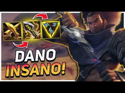 JUNTEI A BUILD DO MELHOR YASUO DO MUNDO COM TRINDADE: FICOU INSANO!