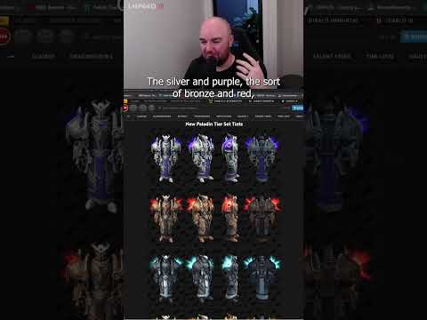 10.1 Paladin Sets! #gaming #worldofwarcraft #dragonflight #warcraft #wow #mmorpg
