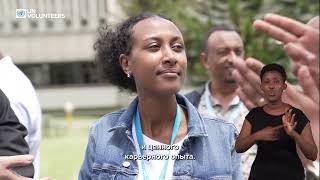 UN Volunteers with disabilities, the heartbeat of the UN, Russian