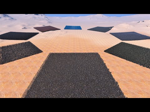 BATTLE OF THE 8 ARMIES | 5000 Soldiers Each | PART 2 - Ultimate Epic Battle Simulator