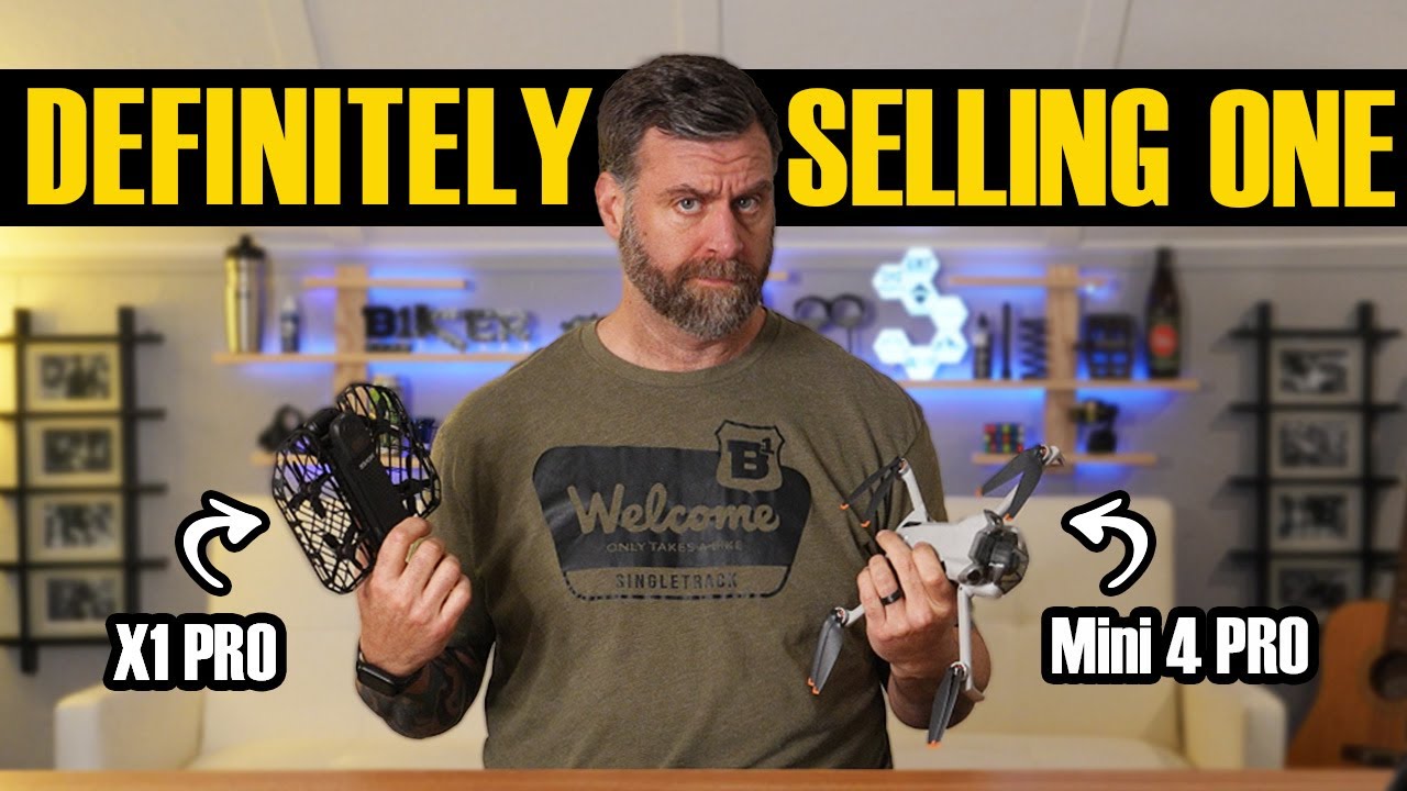 DJI Mini 4 PRO vs HOVERAir X1 PRO - One Clear Winner