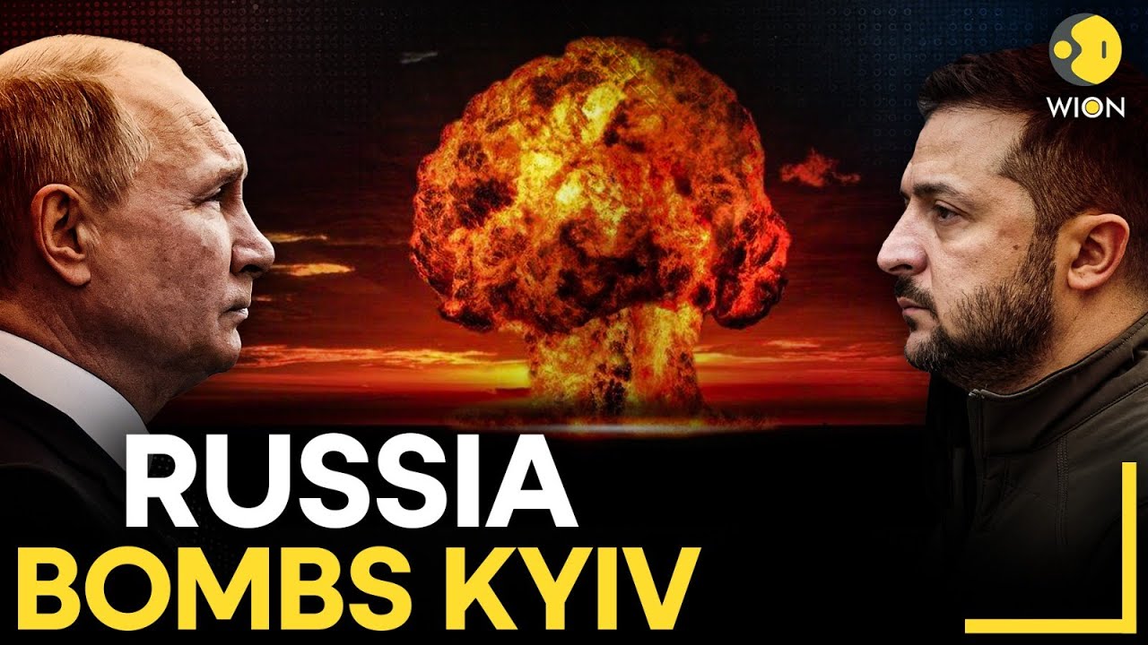 Russia-Ukraine Attack LIVE: Putin Bombards Kyiv Again, At Least 3 Killed & 6 Injured | WION Live