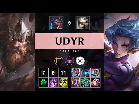 Udyr Top vs Camille - KR Master Patch 25.18