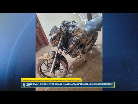 PM prende dupla com quase 20 kg de drogas em Juruti