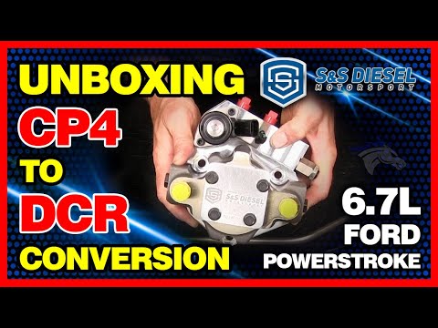UNBOXING the NEW Ford Powerstroke 6.7L S&S DCR Pump - CP4 DELETE #diesel #fordtrucks #cp4