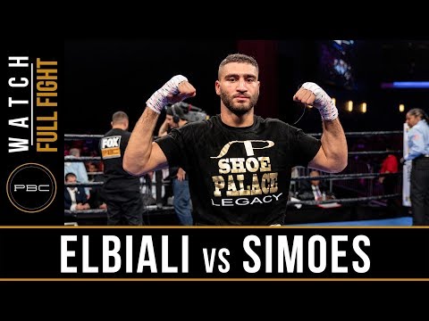 Elbiali vs Simoes FULL FIGHT: May 25, 2019 - PBC on FS1
