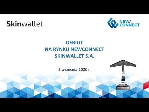 Debiut SKINWALLET na NewConnect - 2 września 2020 r.