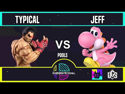 Kaboomvitational  -  Pools  -  Typical(Kazuya) Vs. jeff(Yoshi)